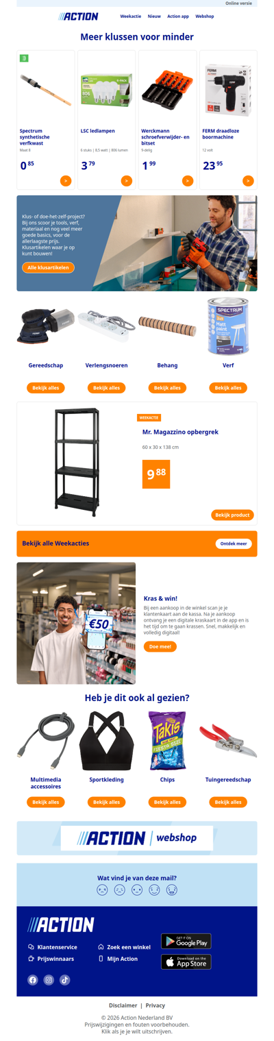 Klussen en DIY, voor de allerlaagste prijs