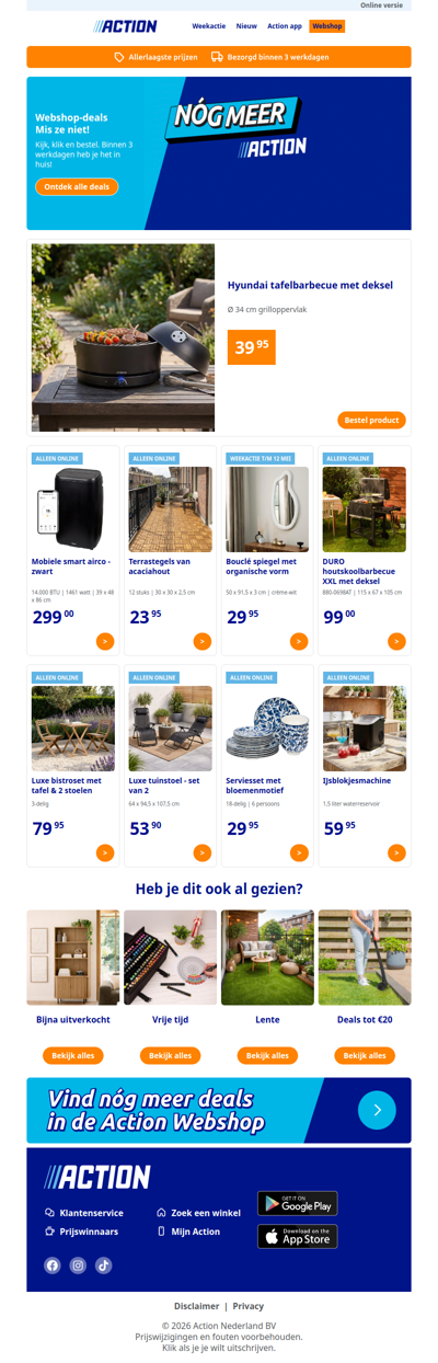 Nieuw in de Action webshop!