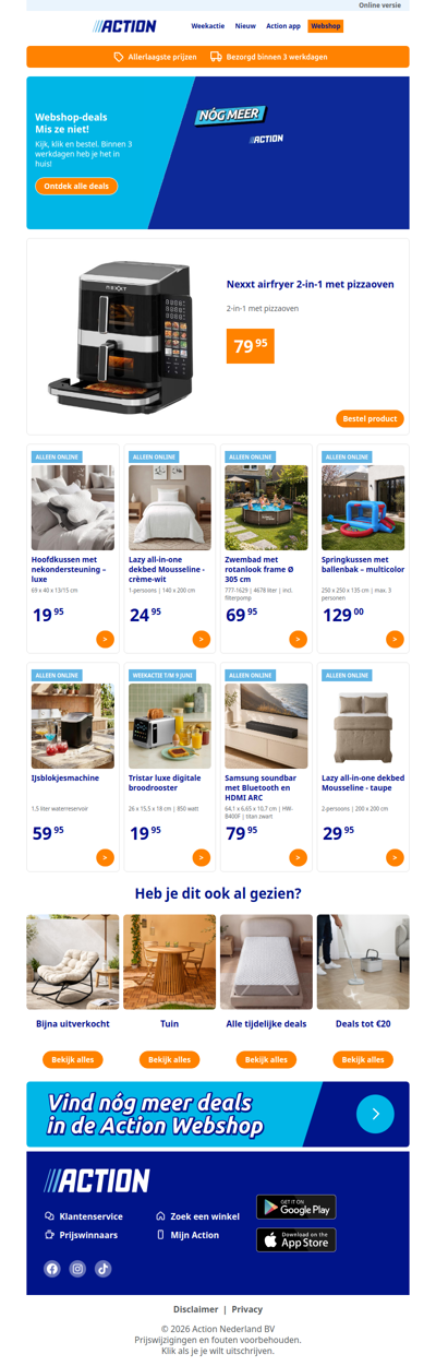 Nieuw in de Action webshop!