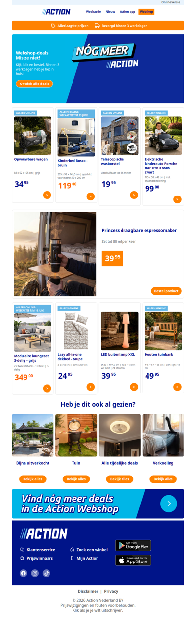 Nieuw in de Action webshop!