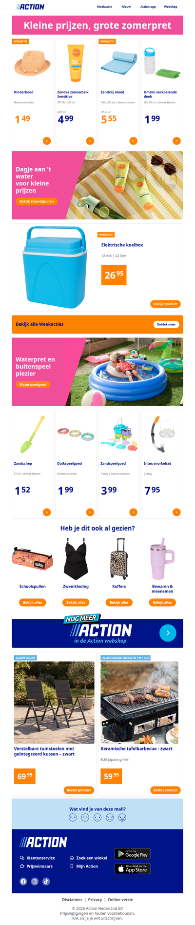 Kleine prijzen, grote zomerpret