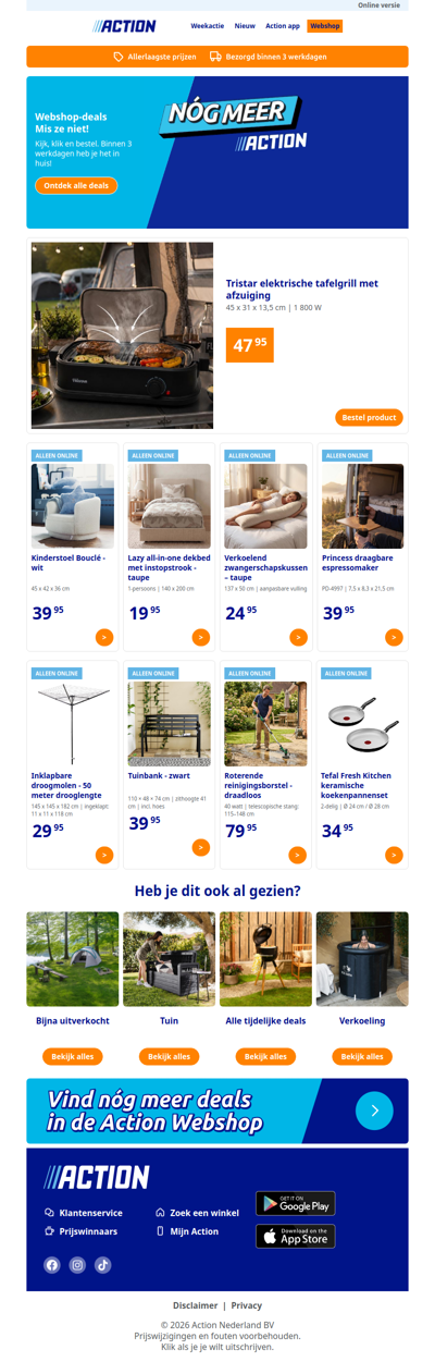 Nieuw in de Action webshop!