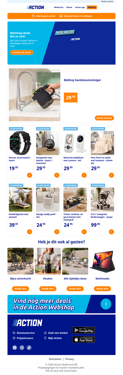 Nieuw in de Action webshop!