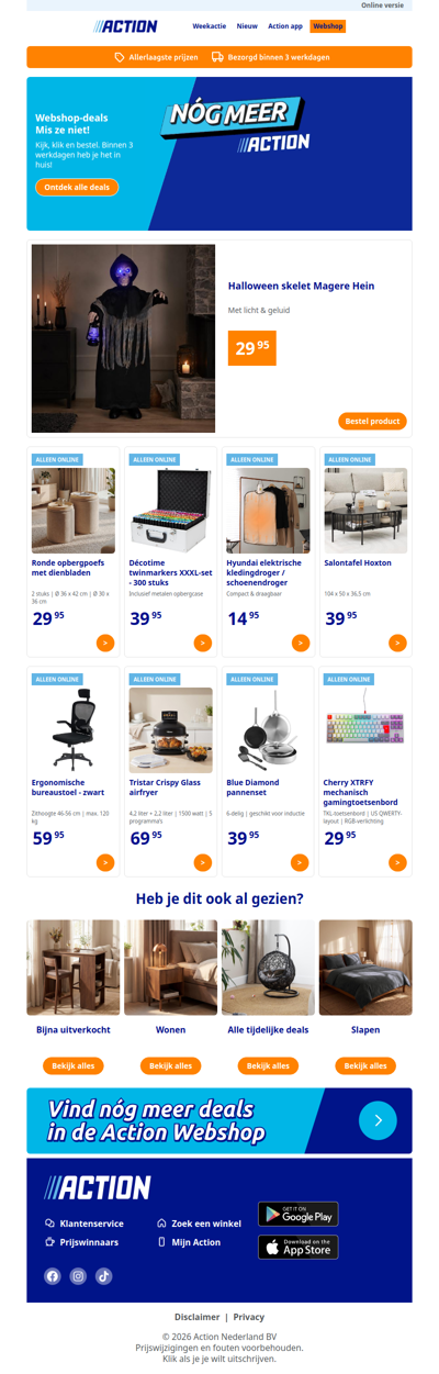 Nieuw in de Action webshop!