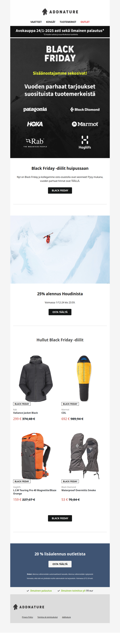 Black Friday - Tee löytöjä vuoden suurimmassa alessa