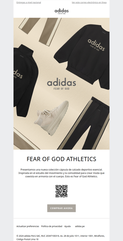 FEAR OF GOD ATHLETICS