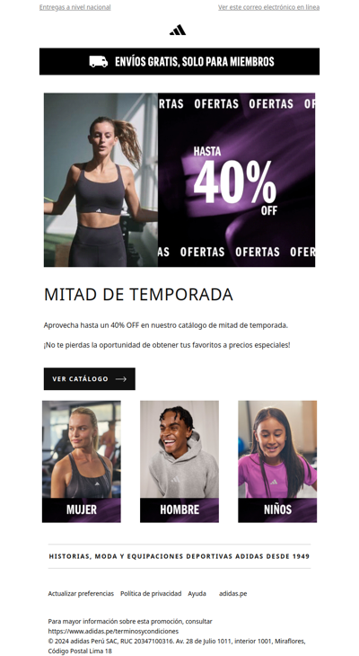 Regresaron las ofertas por mitad de temporada🥳