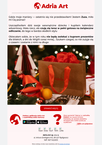 Cześć! ❤️ Jak idą Twoje przygotowania do świąt? 🎄