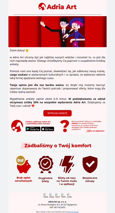 Kilka minut, które zmienią naszą ofertę dla Ciebie. ❤️