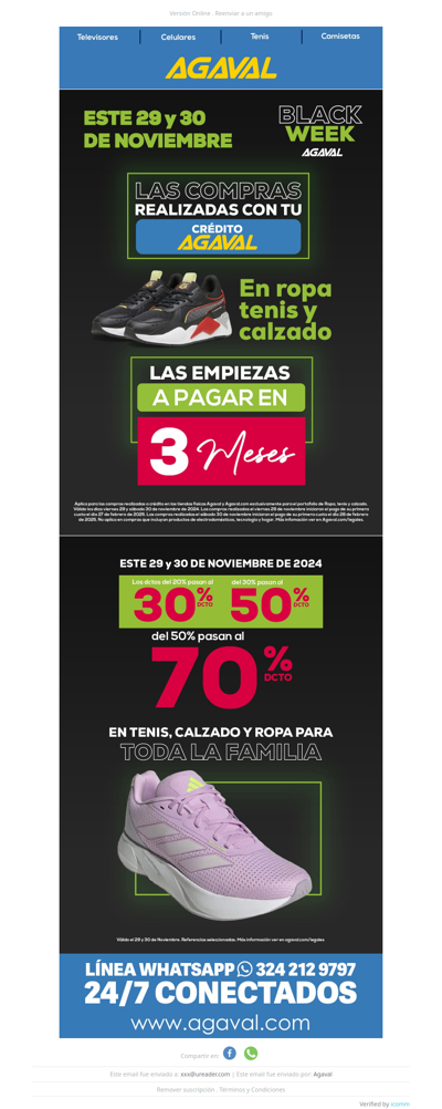 ¡Este Black Week compra sin estrés, lo pagas después!