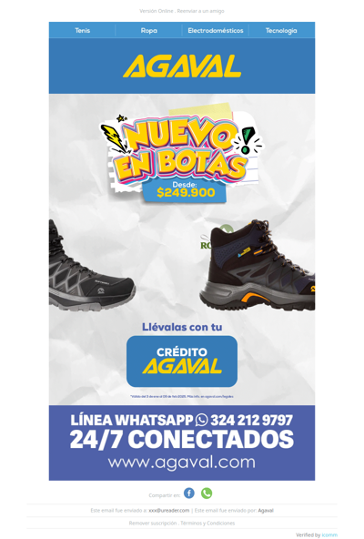 ¿Antojado de estrenar botas? ¡Sorpresa!