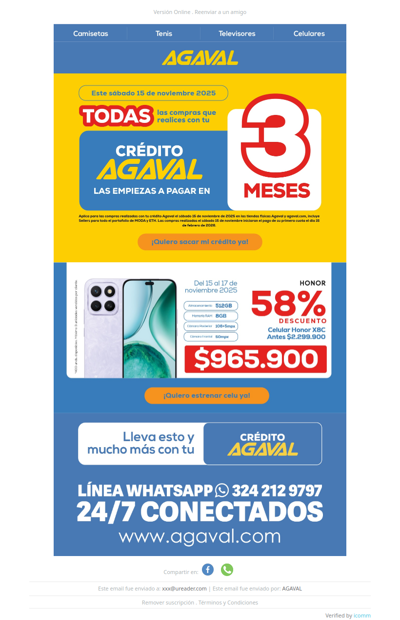 Hazlo tuyo: Honor X8C a 58% OFF y empieza a pagar en 90 días💰