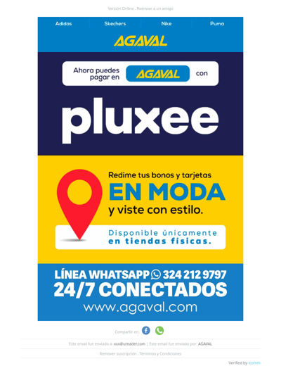 ✨ Moda Agaval, ahora con Pluxee
