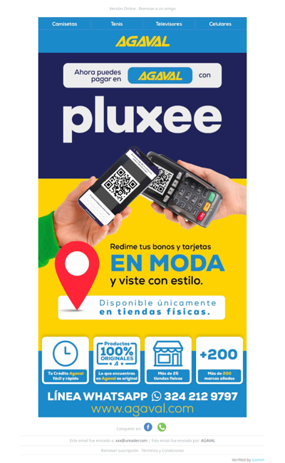 ¿Sabías que puedes redimir tus bonos PLUXEE aquí?