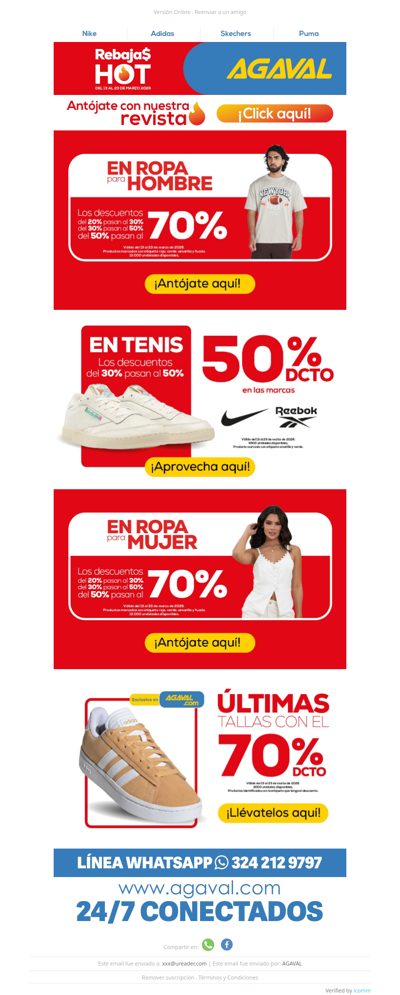 🔥 Llegaron las Rebajas HOT a Agaval 🔥