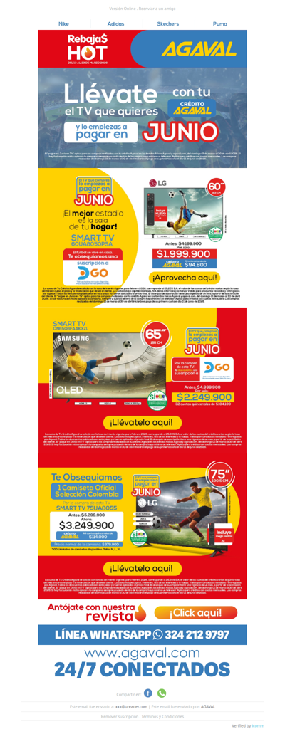 🌟 ¡Rebaja$ HOT en TVs! 🌟