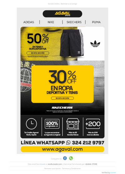 ¡50% OFF en tus Adidas favoritos! 🏃‍♂️