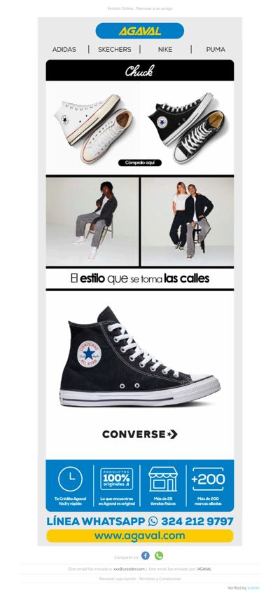 Renueva tu estilo con Converse All Star