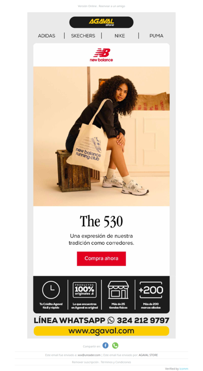 No te quedes sin tus New Balance 530