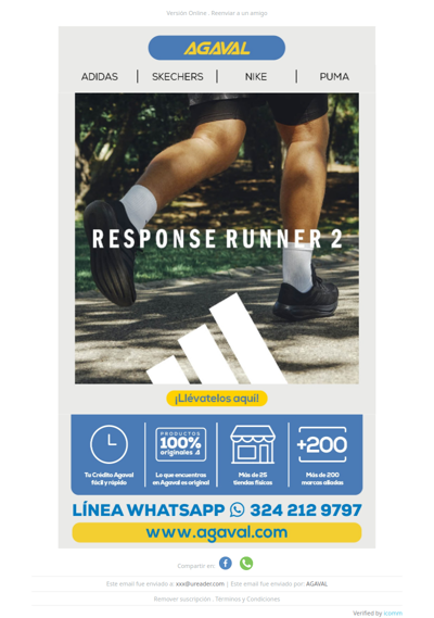 Adidas: ¡Corre y consigue tus Response Runner 2! 👟🔥