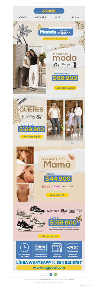 Todo lo que mamá necesita está aquí