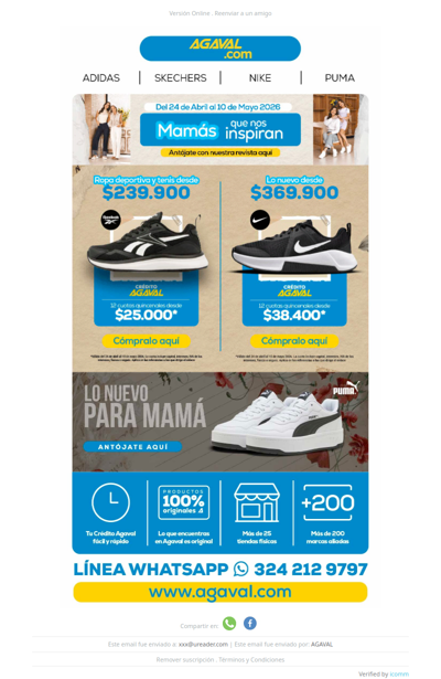 ¡Inspira a mamá con nuestras nuevas zapatillas! 👟✨