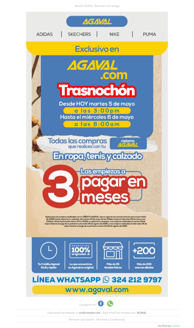 🌙 Trasnochón ONLINE: hoy compras, después pagas