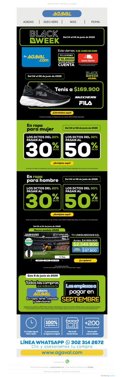 ¿Qué sorpresas trae la Black Week en Agaval? 👀