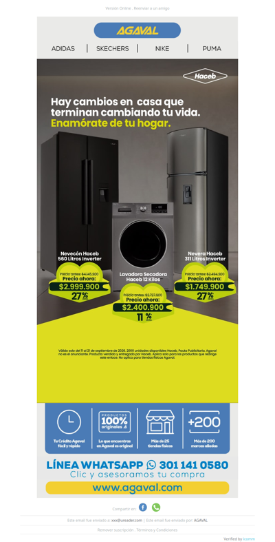🚨 Hasta 27% OFF en Haceb