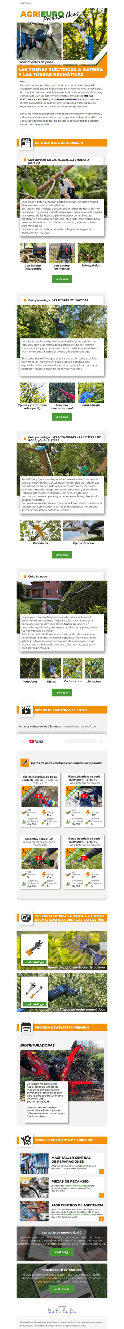 Tijeras eléctricas a batería y Tijeras neumáticas: ¡Todo lo que hay que saber!