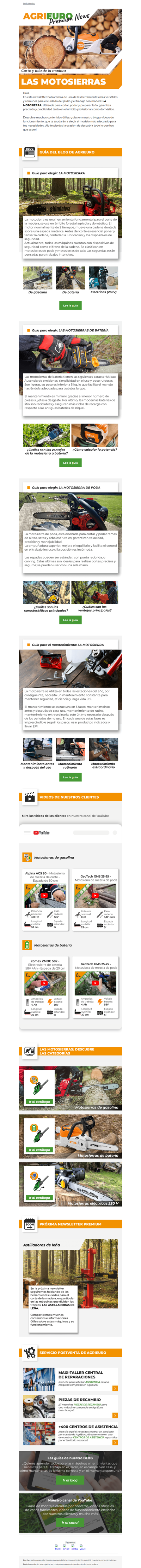 La Motosierra: ¡Todo lo que hay que saber!