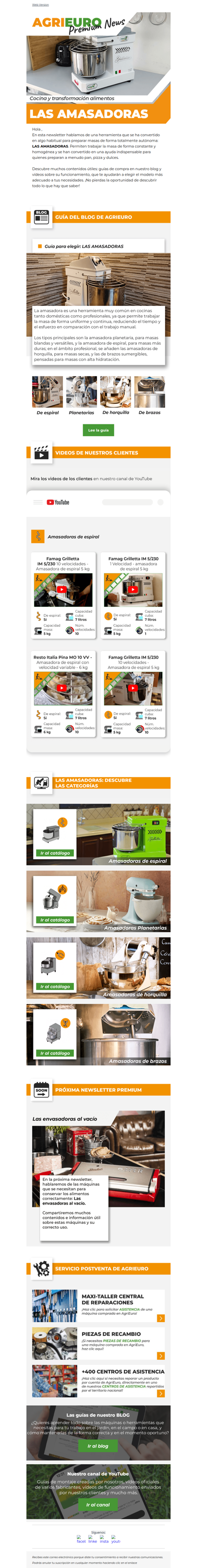 La amasadora: ¡Todo lo que hay que conocer!