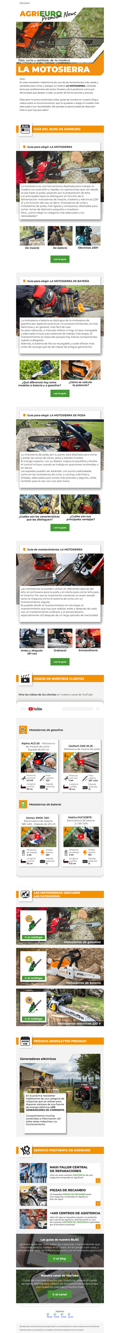 La Motosierra: ¡Todo lo que hay que saber!