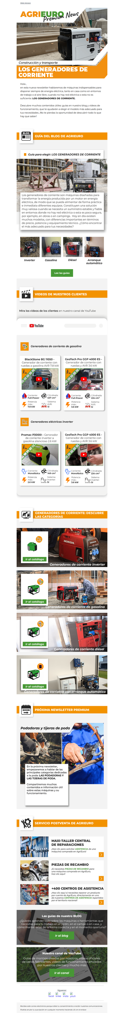 El Generador de corriente: ¡Todo lo que hay que saber!