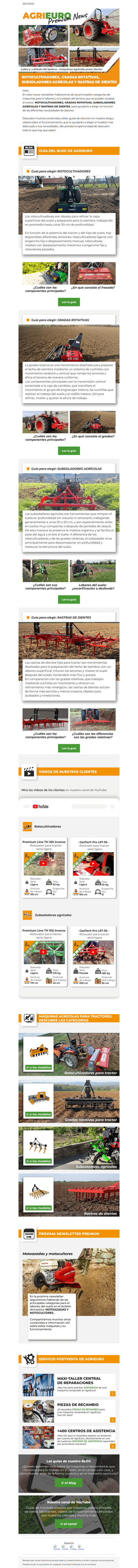 Maquinaria agrícola para tractores: ¡Todo lo que hay que saber!