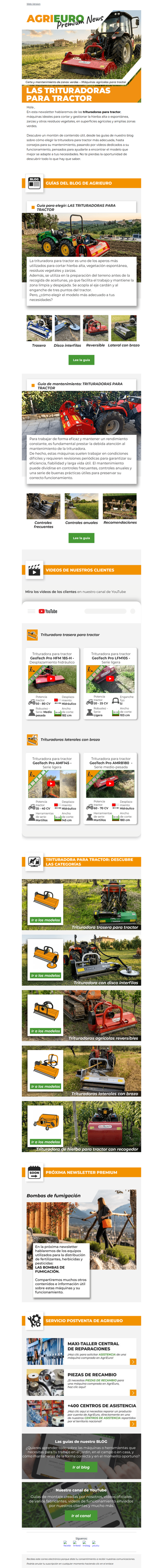 Trituradora para tractor: ¡Todo lo que hay que saber!