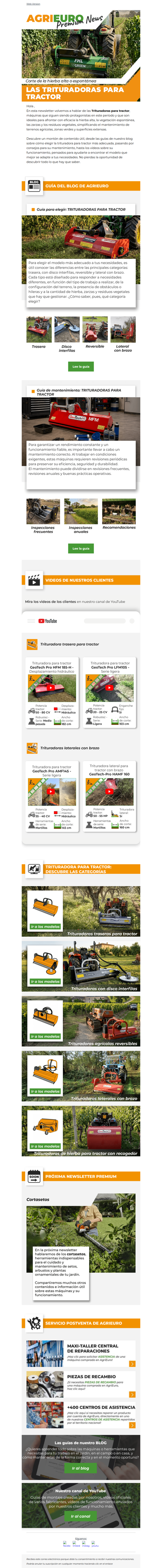 Trituradora para tractor: ¡Todo lo que hay que saber!