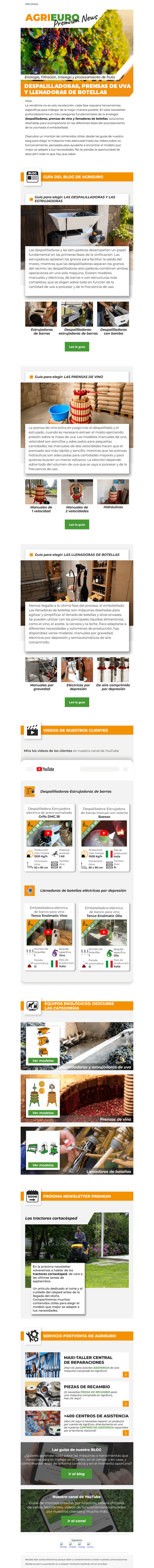 Equipos enológicos: ¡Todo lo que hay que saber!