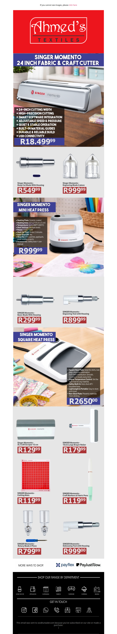 Singer Momento - 24 Inch Fabric & Craft Cutter