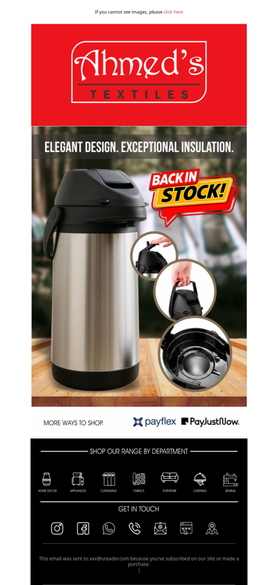 Back in Stock - Stainless Steel Thermo Vacuum Pump Flask