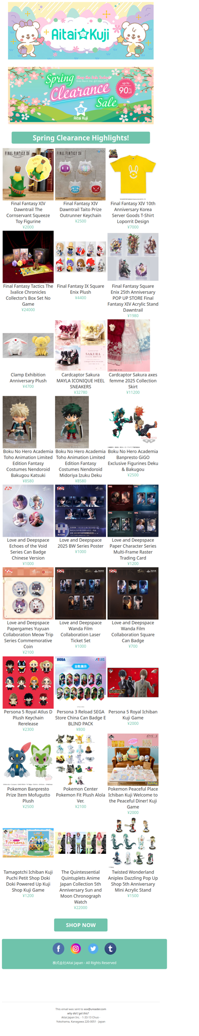 ⭐Spring Clearance is still going on, Shop the Sale Today!