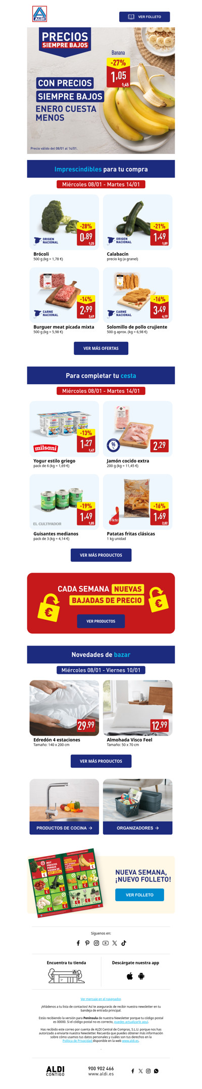 Empieza el año ahorrando con nuestros precios 🛒