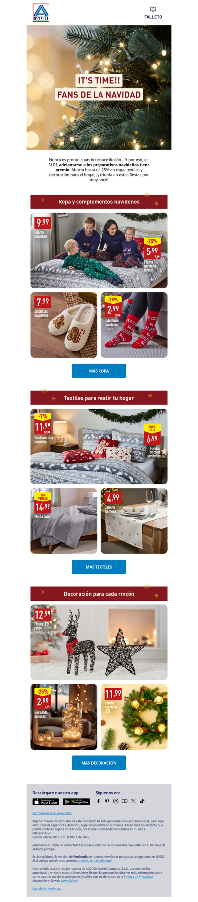 Si no puedes esperar a Navidad... 🎄