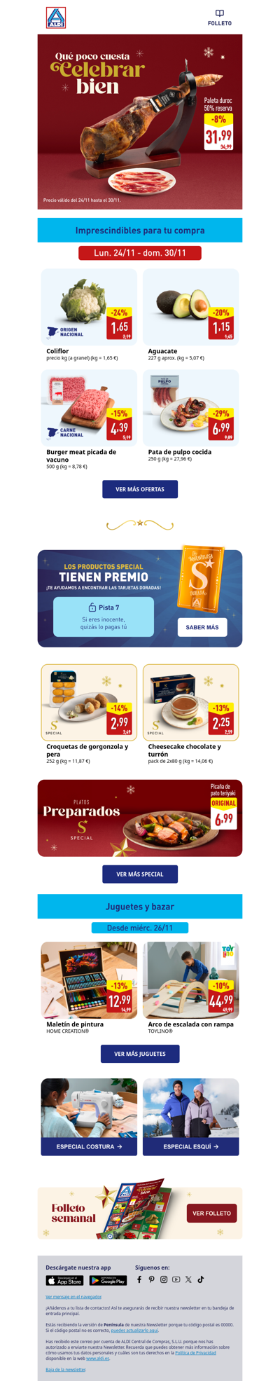 Paleta duroc 50% reserva, ¡que no falte en tu mesa! 🤩