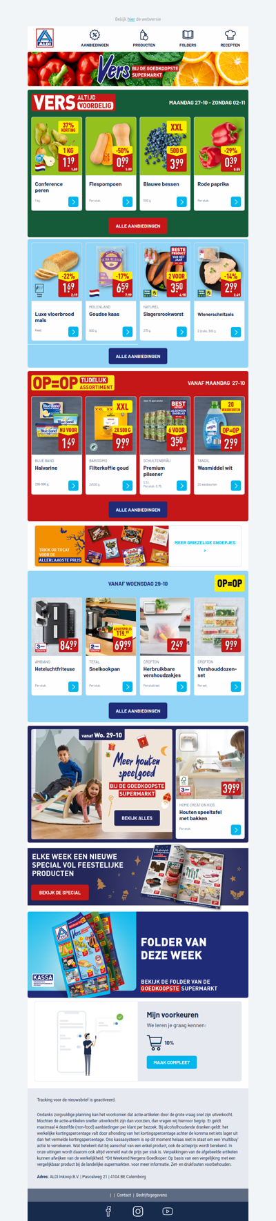 Deze week meer Vers bij de goedkoopste supermarkt.