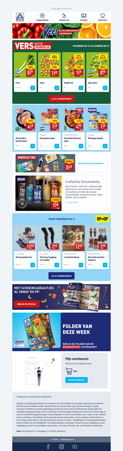 Deze week nergens goedkoper: prei en uien!