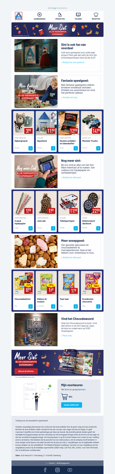 Sint is er klaar voor, jij ook?