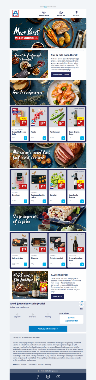 ALDI wenst je fijne feestdagen!