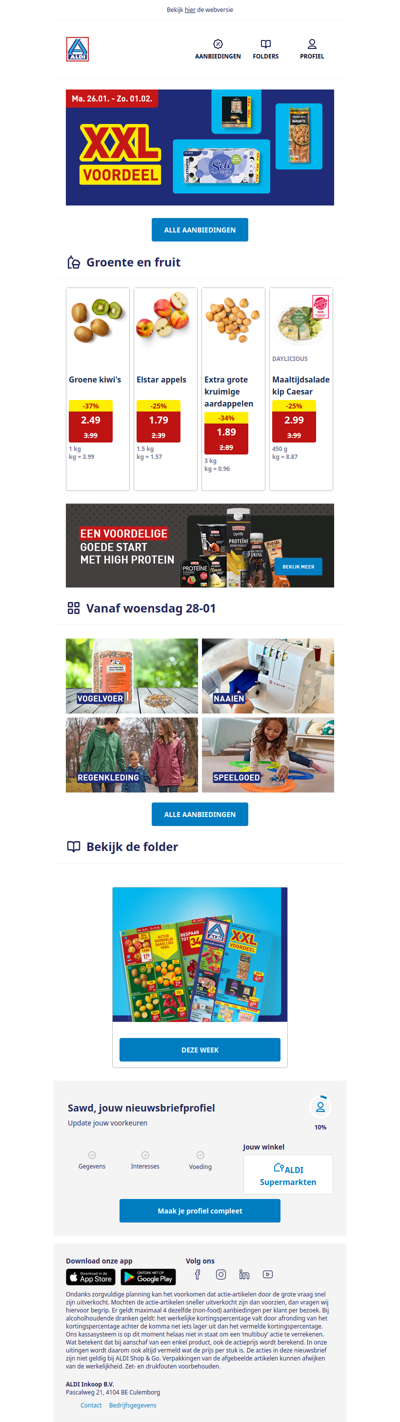 Bekijk de nieuwe weekacties!