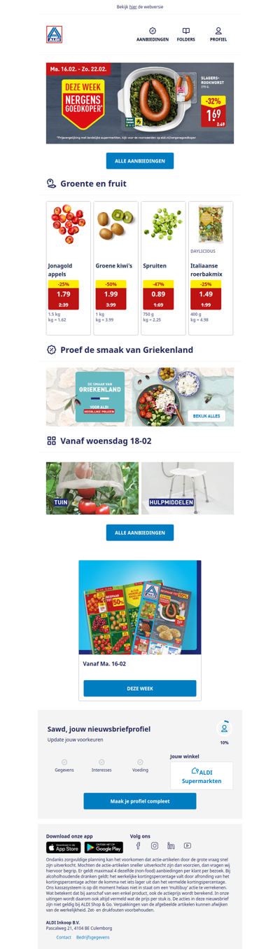 Deze week nergens goedkoper: slagersrookworst!